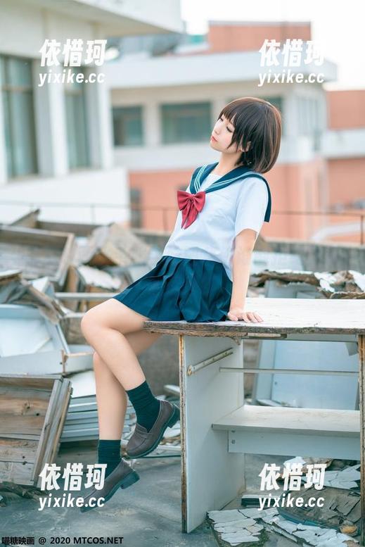 喵糖映画水手服学妹图集，谁能拒绝这样的诱惑？
