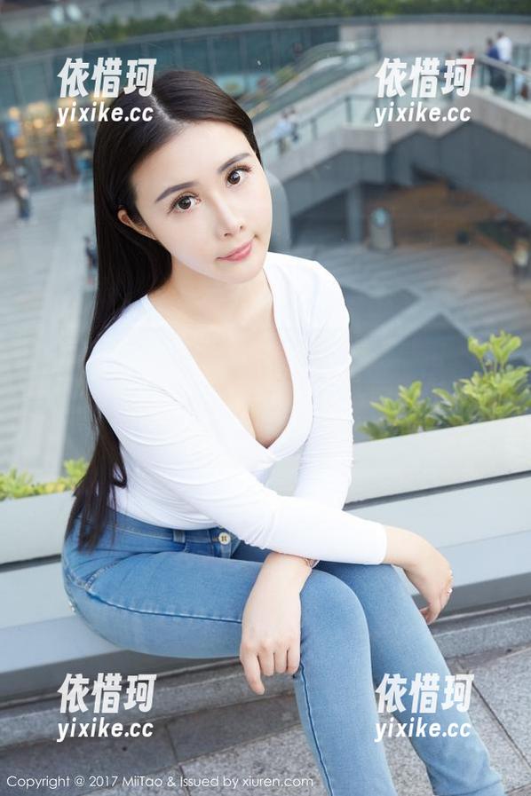 MiiTao蜜桃社 - Cris_卓娅祺私拍：从未见过如此女神，保准图中能听到你心中小鹿乱撞的声音！