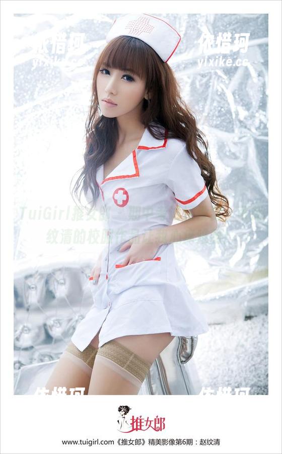 TuiGirl推女郎 - 期中考试还没到，可赵纹清的校服作品让我心痒难耐！