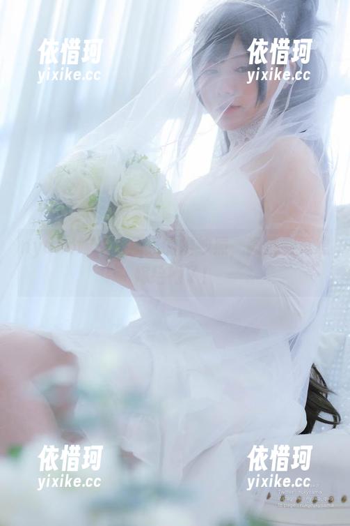 nyako喵子大魔王的婚纱照，高清到真想嫁给她了！