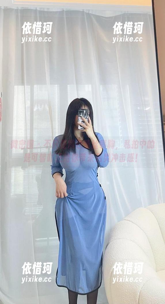 微密圈 - 不只是黑色蕾丝裹胸，私拍中的是可馨吖还给你带来另类冲击感！