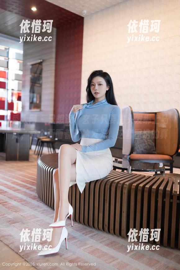 秀人网 - 只想说，玄子只要把头发绑上马尾，整个画面都开始发光，这套图选的真不错！