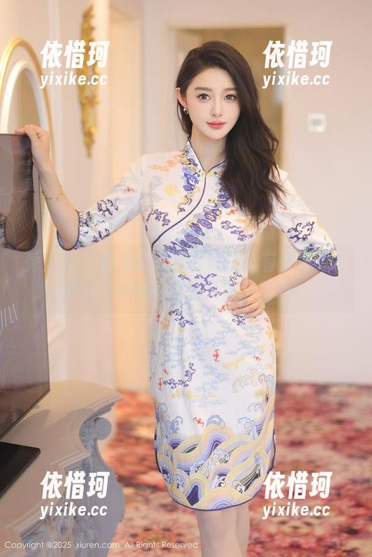 秀人网 - 是谁的泳装写真这么有杀伤力？雨儿1494的原图又直击我心。